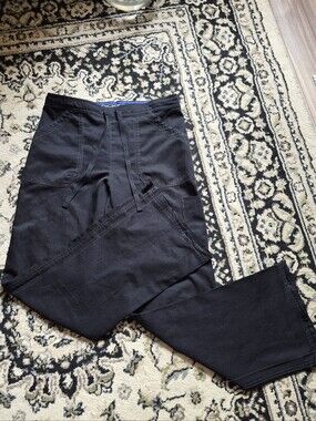 Dickies Black Drawstring Scrub Pants